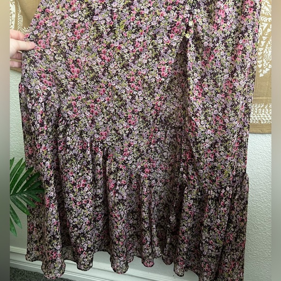 For Love and Lemons Sadie Maxi Dress in Multi Floral - Picture 9 of 11